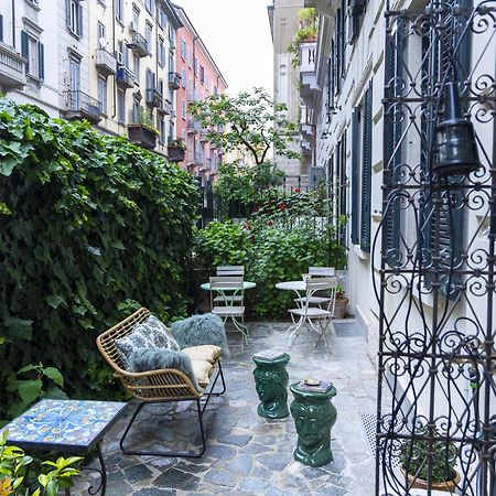 Luxury Bohemian Suite With Private Garden In 밀라노 외부 사진