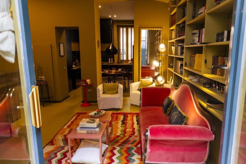 Luxury Bohemian Suite With Private Garden In 밀라노 외부 사진