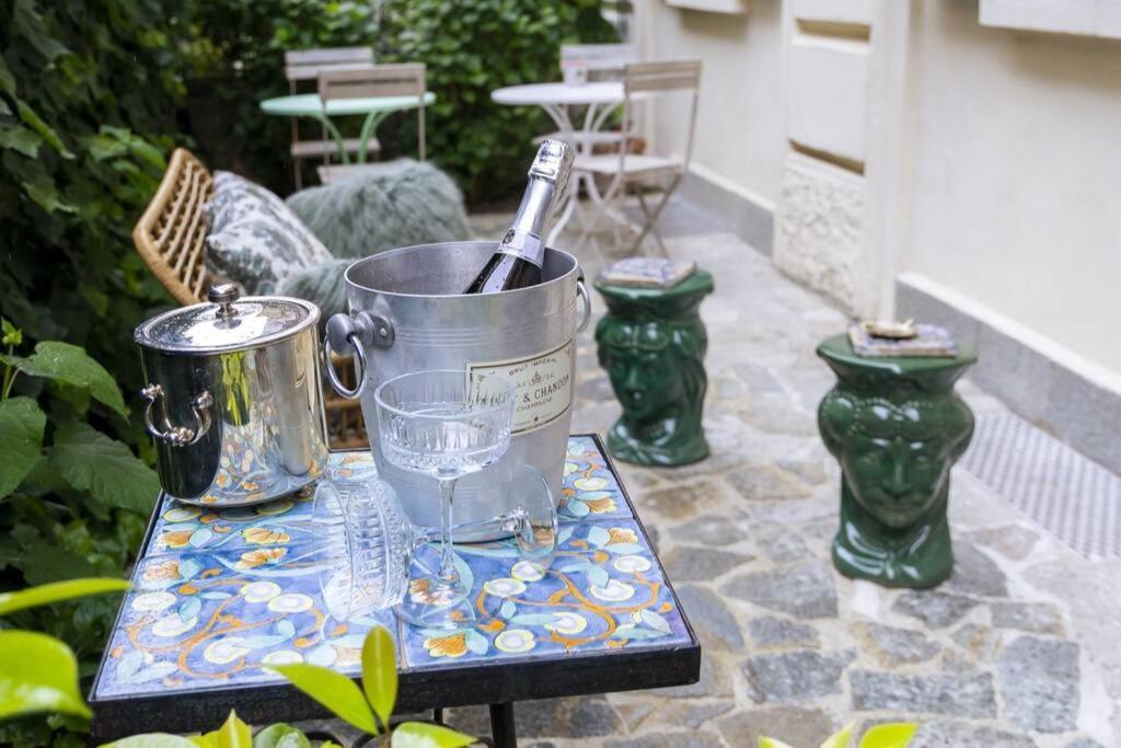 Luxury Bohemian Suite With Private Garden In 밀라노 외부 사진