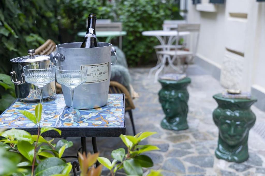 Luxury Bohemian Suite With Private Garden In 밀라노 외부 사진